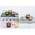 Lyngby stage - 6,5 cm - frost glas