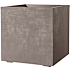 Millennium firkantet krukke 49x49x49 cm med hjul - sand