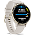 Garmin Venu 3S smartwatch - Ivory