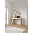 Function Plus skrivebord med 2 skuffer - trælook