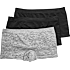 VRS teen 3-pak microfiber hipsters str. 134/140 - grå/sort