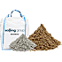 Cement/støbesand bigbag  til 0,9 m3 beton