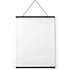Plakatliste i sort - 61 cm