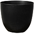 Artstone Bola potte 28x24 cm - sort