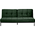 Perugia sovesofa - mørkegrøn