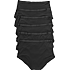 VRS dame 6-pak maxi trusser str. L - sort