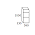Allux pakkepost model 600 - galvaniseret