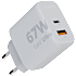 Xtorm GaN2 Ultra oplader 67w - hvid