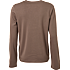 VRS dame T-shirt langærmet str. S - brun