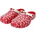VRS unisex EVA clogs med flag str. 40/41 - rød