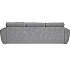Rom Nordic vendbar sofa med chaiselong - antracit