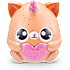 Rainbocorns Eggzania Kitty Mania plysdyr – flere varianter – assorteret