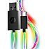 Stealth Light Up ladekabel multiformat