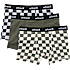 VRS teen 3-pak boxershorts str. 170 - beige/grøn/grå