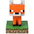 Minecraft Fox lampe - orange<BR>