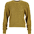 VRS dame pointelle strik str. XL - oliven