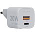 Xtorm GaN2 Ultra oplader 20w - hvid