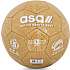ASG fodbold str. 5 -  guldfarvet