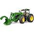 John Deere 7R 350 med frontlæsser