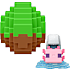 Minecraft Mini Mode Spawn Egg figur - flere varianter - assorteret