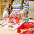 Kinetic Sand squish pizza