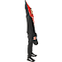 Halloween blodig kniv kostume str. 180