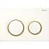 GEBERIT OMEGA20 betjeningsplade hvid/guldfarvet/hvid