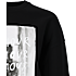 VRS dame sweatshirt med print str. S - sort