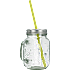 Drikkeglas inkl. sugerør - 450 ml