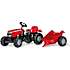 Rolly Toys Massey Ferguson Traktor med anhænger - Rød