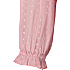 VRS dame chiffon bluse str. S - rosa