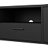 Media TV-bord - mat sort