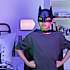 Batman kappe og maske sæt