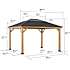 Pavillon Bruri 396cm x 338cm - antracit