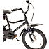SCO Extreme børnecykel 1 gear 16"- sort