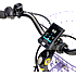SCO Premium E-Fresh dame elcykel 28" 12,5AH - lilla