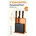 Fiskars Functional Form knivblok med 5 knive