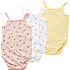 VRS baby 3-pak body str. 86 - printet/gul