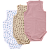 VRS baby 3-pak body str. 80 - multifarvet