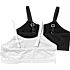 VRS teen 2-pak microfiber top str. 134/140 - sort/hvid