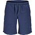 JJ REBEL herre shorts i hørblanding str. 2XL - mørkeblå