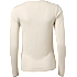 VRS dame pointelle top str. S - beige