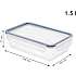 Rotho Airtight Clic&Lock madopbevaring - 1,5 liter