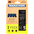 Marathon herre 3-pak sports tights str. M - sort