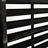 Nordic Fence Nova hegn - sort grundmalet