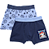 Paw Patrol 2-pak boxershorts str. 98/104 - blå