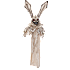 Halloween kanin 108 cm - hvid