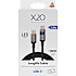 X2O Longlife LED-display 100W USB-C/C-kabel 1,5 m - Sort