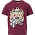 Hot Wheels T-shirt str. 122/128 - bordeaux