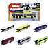 Majorette City MAN bus 13 cm - flere varianter - assorteret